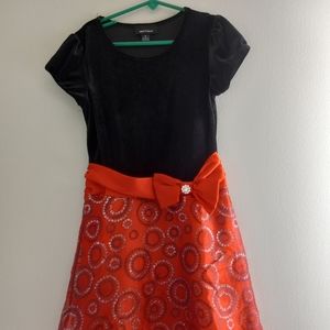 Ami's Closet Girls Christmas Dress Size 8